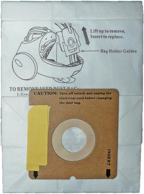 EnviroCare Replacement Micro Filtration Vacuum Bags for Eureka Style L, 9 Pack