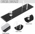 2 Pcs Acrylic Knife Display Stand Fixed Blade Knife Collection Display Stand Holder for Single Knife Rustic Cabin Home Decor (Black Base) by Yookeer