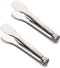 Tenta Kitchen 2Pcs 9-Inch Cooking Tongs, Stainless Steel Serving Tongs for Barbecue, Cooking, Salad, Grilling