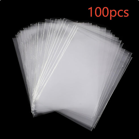 Recipe Card Protectors: Clear Vinyl Kitchen Plastic Recipe Sheet Protectors, Set of 100
