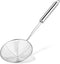 Steel Spider Strainer Skimmer Ladle, 15 Inch Kitchen Gadget for Cooking and Frying