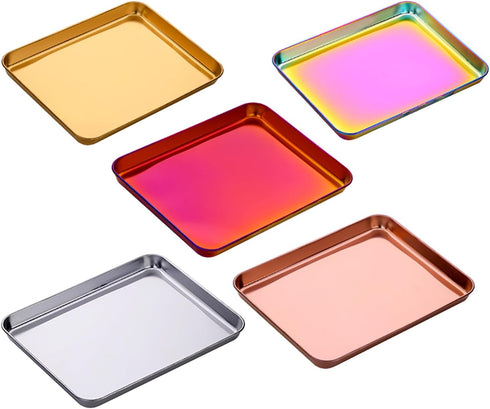 Meisha Baking Tray, Stainless Steel Cookie Sheet, Non Toxic & Healthy, Easy Clean & Dishwasher Safe