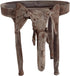 Handcrafted Recycled Iron Elephant T Light Votive Holder, Decorative Collectible Figurine for Home Holiday Décor