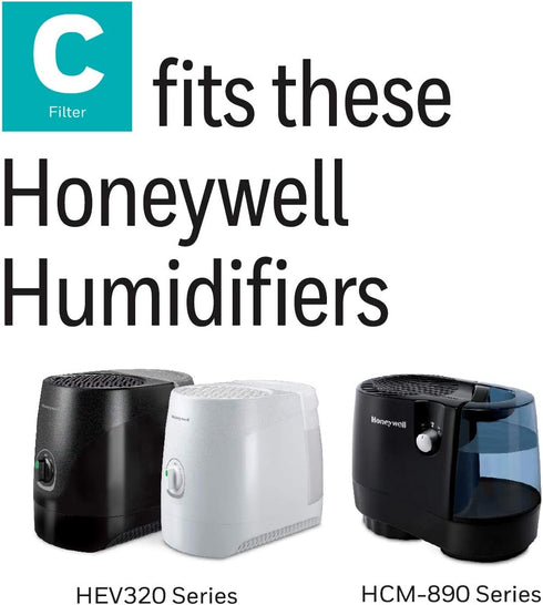 Honeywell C Replacement Filter in White