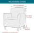 NILUOH Chair Covers Armchair Stretch Chair Slipcovers with Arms Solid Accent Chair Covers for Living Room Soft Nonslip
