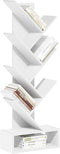 Furinno Tree Book Shelf, 7-Tier Bookshelf, Tree Bookcase with Bottom Shelf, 8.4