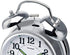 Peakeep 4 inches Twin Bell Loud Alarm Clock for Heavy Sleepers, Chrome Finish