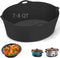 Silicone Liners - Fit for Crock Pots/Slow Cookers 7-8 Quart, Reusable/BPA Free/Leakproof Cooking Accessories for Oval