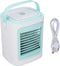 Mini Air Conditioner, Portable AC, Desktop USB Air Conditioning Fan with 3 Gear Speed Control