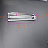 Ailejia White Curtain Drapery Pleat Hooks - 4 Prongs, 50pcs Traverse Pleater Pinch Pleat Clips for Drapery