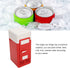 Mini Fridge, USB Fridge Insulated Cooling Small Portable Low Decibel Energy Saving Semiconductor Refrigeratior for Bedroom, Car, Office Desk & Dorm Room (Red)