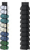 Legging Organizer for Closet, 20 Pockets Hanging Storage for Behind Door, Wardrobe, Clothes Storage (Black)