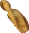 Naturally Med - Olive Wood Small Salt Scoop, 2.5" Total Length