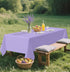 2 Pack 54 108 SietDESEO Light Purple Plastic Tablecloth Rectangle x Lavender Disposable Table Cloth Plastic Lavender