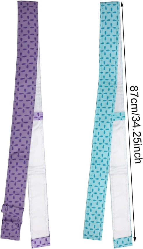 yueton 2PCS Bake Even Strips Cake Baking Tray Cloth Strips Baking Tray Strap Cake Strips for Cake Bbaking to Prevent Deformation of Cake Edges Uniformly Baked Cake Baking Tools by yueton