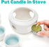 Set Set, 7 Set 1 1 1 4 Foraineam White Ceramic Sake with Warmer Pot, Japanese Style Porcelain Hot Saki Drink Bottle