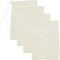 Cheesecloth Bags for Straining - 4 PACK - X-Small Reusable Cold Brew Coffee Cheese Cloths Strainer