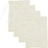 Cheesecloth Bags for Straining - 4 PACK - X-Small Reusable Cold Brew Coffee Cheese Cloths Strainer