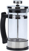 French Press Coffee Maker, 11.8oz Borosilicate Glass Carafe with Triple Filters for Espresso and Tea
