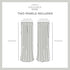 Exclusive Home Loha Linen Grommet Top Curtain Panel Pair, 54"x84", Black Pearl