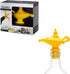 Peleg Design Oiladdin Oil Pourer and Stopper, Silicone Spout for Olive Oil, Yellow, 8x9x4.5 cm