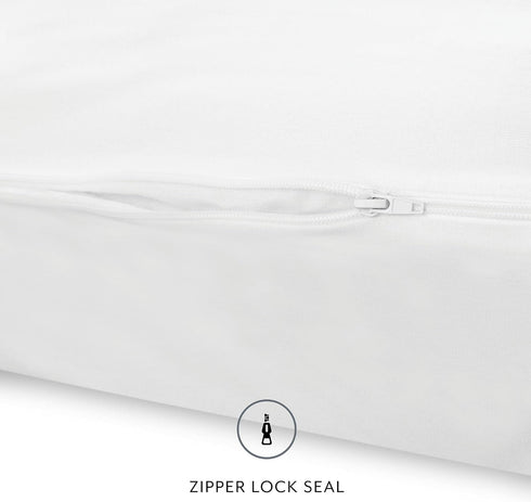 SensorPEDIC Complete 360 Degree Protection Waterproof Mattress Encasement, Bed Bug Blocking, Twin, White