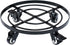 Idzo Round Heavy Duty Plant Caddy with Wheels, Cast Iron Plant Dolly,