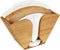 Unibene Bamboo Coffee Filter Holder, Storage Container Dispenser Rack for Aeropress, Chemex, Hario V60, Melitta Filters