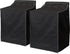 BlueStars 2PCS Premium Washing Machine Covers for Top-load Outdoor Protection W29”x D28”x H43” (Black)