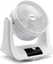 Everdure 9” Oscillating Desk Fan, 3 Speed Settings, Portable Personal Fan for Bedroom, Living Room, Home Office
