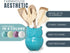 Comfify Owl Utensil Holder Decorative Ceramic Cookware Crock & Organizer, in Lovely Aqua Blue Color - Utensil Shaped Caddy and Perfect Kitchen Ceramic Décor Gift for Countertop - 5” x 7” x 4” Size