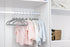 ManGotree 15 Pack Non-Slip Baby Velvet Clothes Hanger, Kids Coat Hanger with Swivel Hook (Grey)