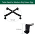 Medium Big Green Egg Grill Stand Table Nest - Enhanced Stability & Durability