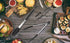 Kitchen Tongs for Cooking, Locking Silicone Tongs, Stainless Steel Serving Tongs, 7, 9, and 12 In Locking Food Tong