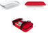 HW1236 Glass Casserole with Insulated Bag, Ideal for Picnic, Potluck, Hiking, Beach Trip