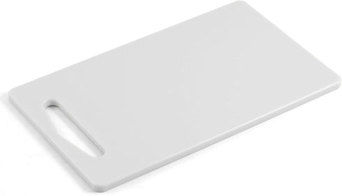 Linden Sweden Anita Cutting Board with Handle - Safe for Meat and Produce, Won't Dull Knives - Slim, Lightweight Design for Easy Storage, Dishwasher-Safe, White, Small - 9,25” x 6” by LINDEN SWEDEN