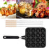 Takoyaki Maker, 16 Holes Non-Stick Pan for Octopus Balls, Aebleskivers, Electric Oven or Gas Stove