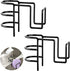 Blulu 2 Pieces Sink Dish Wand Brush Holder Kitchen Sink Caddy Organizer