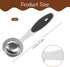 Mozeat Lens 1 Tbsp(3 15 Ml |15 0.5 Oz) (1 Pack) Tsp | Cc| Long Handle Measuring Spoon, Stainless Steel Table Spoon