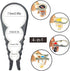Maxracy Easy-Twist Jar Opener for Weak Hands & Arthritis - Versatile Bottle and Jar Openers