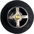 Westbrass 1-1/4" NPSM Fine Thread Twist & Close Bath Drain Plug, Polished Chrome