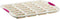 Trudeau 24 Slot Mini Bar Pan Silicone Bakeware - Confetti White