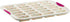 Trudeau 24 Slot Mini Bar Pan Silicone Bakeware - Confetti White