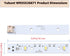 Yubunt WR55X26671 LED Light Board for GE Freezer, Replacement Part Numbers PS11767930, EAP11767930 (2Pcs)