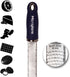 Microplane Premium Citrus Zester and Parmesan Grater, Dark Blue - Blade Made in the USA