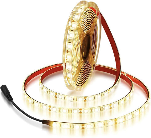 ALITOVE 16.4ft Warm White 3500K 5050 SMD LED Flexible Strip Ribbon Light