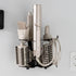 Blow Dryer Accessory Holder, Compatible with Shark FlexStyle, Wall Mounted or Countertop Organizer for Hair Dryer