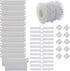 Vertical Blind Bottom Weights Accessories Repair Kit, 10M Chain and Connector for Vertical Blind Replacement