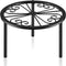 TOSKING Heavy Duty Metal Plant Stand - 9.1-inch Decorative Round Plant Stand,