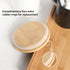 Set, Set 4 Sweejar Kitchen Canisters Ceramic Food Storage Jar Stackable Containers with Airtight Seal Wooden Lid